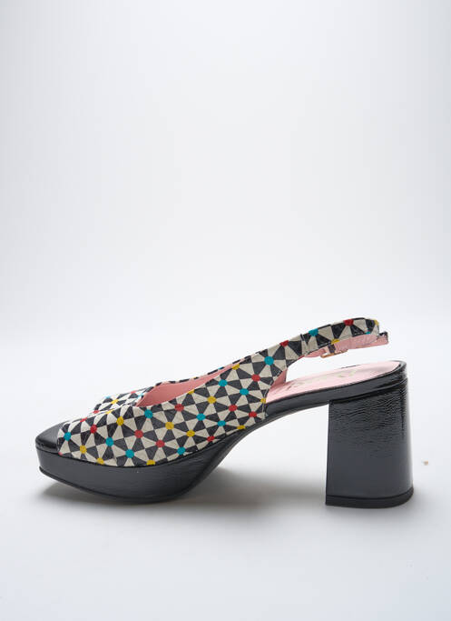 Sandales/Nu pieds noir DANSI pour femme