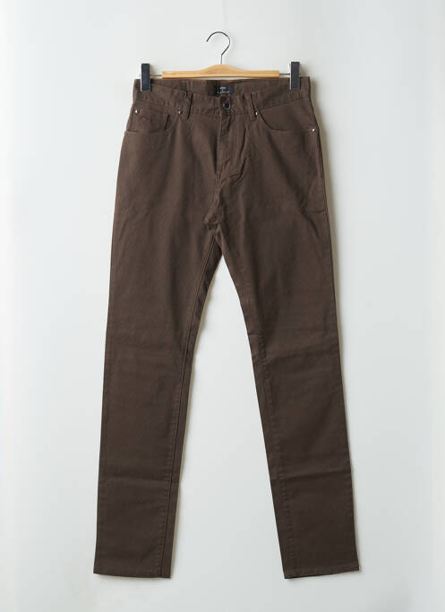 Pantalon slim marron FYNCH-HATTON pour homme