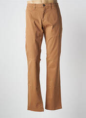 Pantalon chino marron EDEN PARK pour homme seconde vue