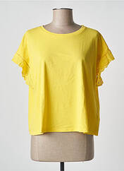 Top jaune FLIRT pour femme seconde vue