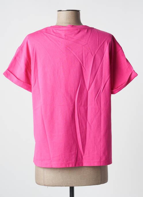 Top rose MD'M pour femme