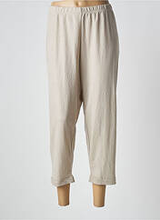 Pantalon 7/8 beige G!OZE pour femme seconde vue