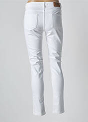 Pantalon slim blanc MENSI COLLEZIONE pour femme seconde vue