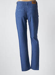 Pantalon slim bleu MENSI COLLEZIONE pour femme seconde vue