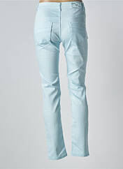 Pantalon slim bleu QUATRE VINGT JOURS pour femme seconde vue