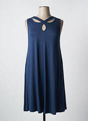 Robe mi-longue bleu MALOKA pour femme seconde vue