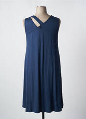 Robe mi-longue bleu MALOKA pour femme seconde vue