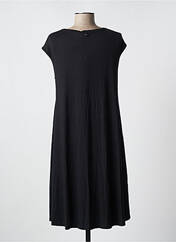 Robe mi-longue noir MALOKA pour femme seconde vue