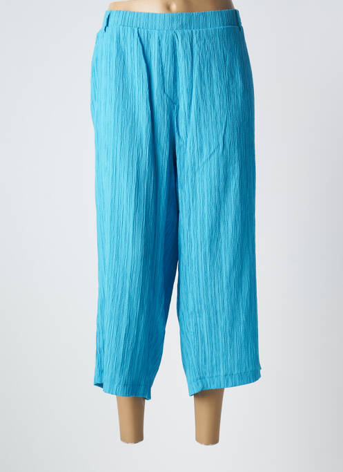 Pantalon 7/8 bleu ZHENZI pour femme