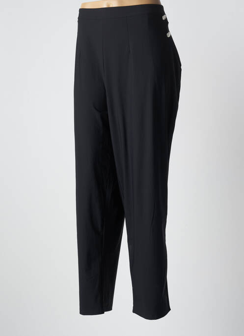 Pantalon droit noir MALOKA pour femme