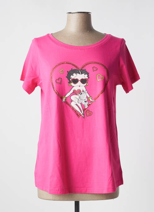 T-shirt rose FLIRT pour femme