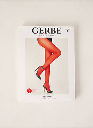 Collants stretch bleu GERBE femme