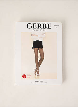 Collants stretch gris GERBE femme