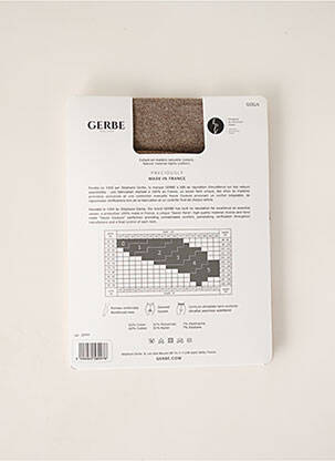 Collants stretch beige GERBE femme