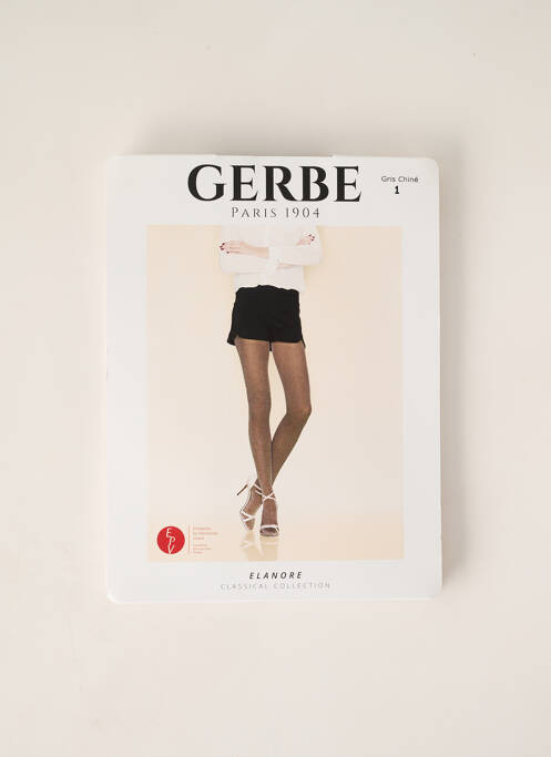 Collants stretch gris GERBE femme