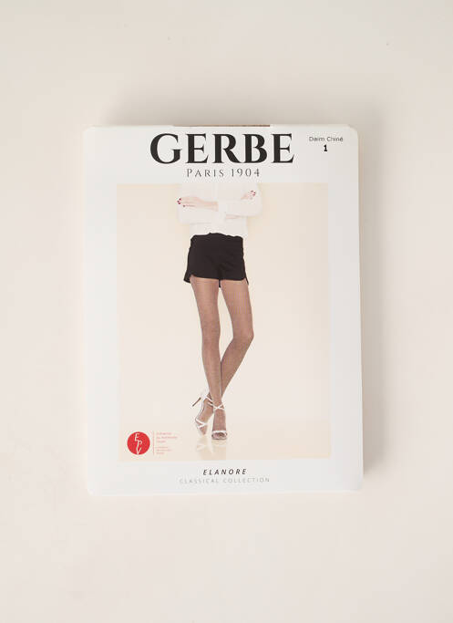 Collants stretch beige GERBE femme