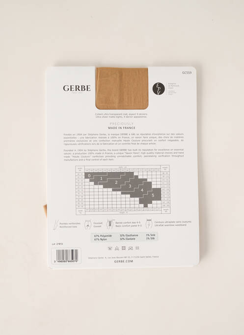 Collants chair GERBE pour femme