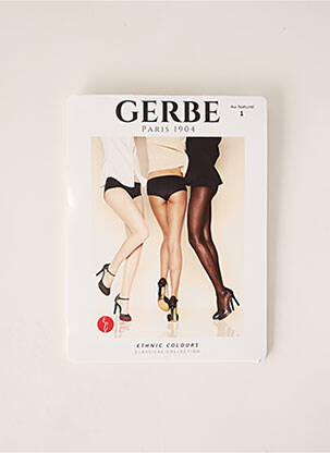Collants stretch beige GERBE femme