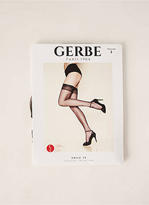 Bas noir GERBE pour femme