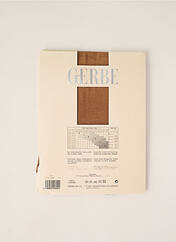 Bas marron GERBE pour femme seconde vue