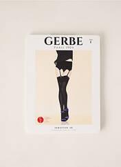 Bas noir GERBE pour femme seconde vue