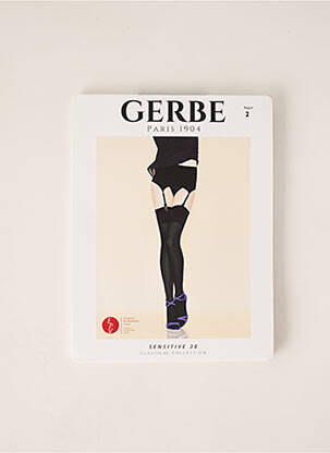 Bas noir GERBE pour femme