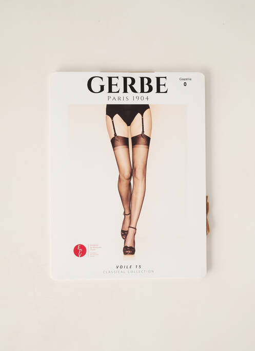 Bas beige GERBE pour femme