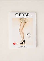 Collants stretch noir GERBE femme
