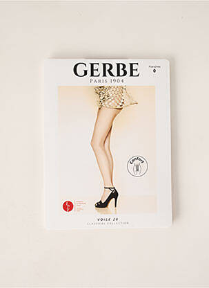 Collants stretch noir GERBE femme