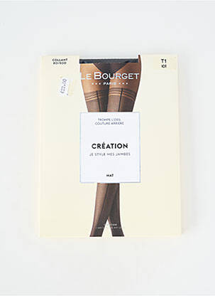 Collants bas/collant noir LE BOURGET femme