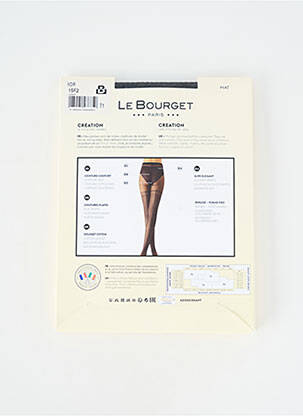 Collants bas/collant noir LE BOURGET femme