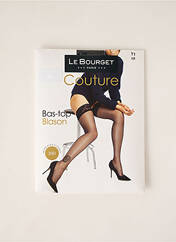 Bas noir LE BOURGET pour femme seconde vue