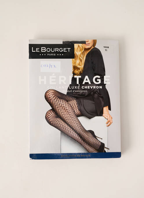 Collants noir LE BOURGET pour femme