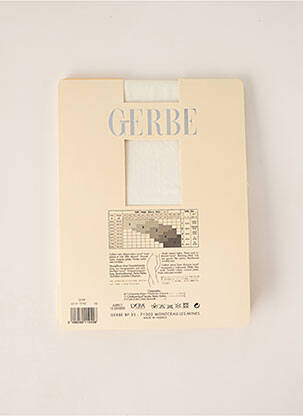 Collants stretch beige GERBE femme