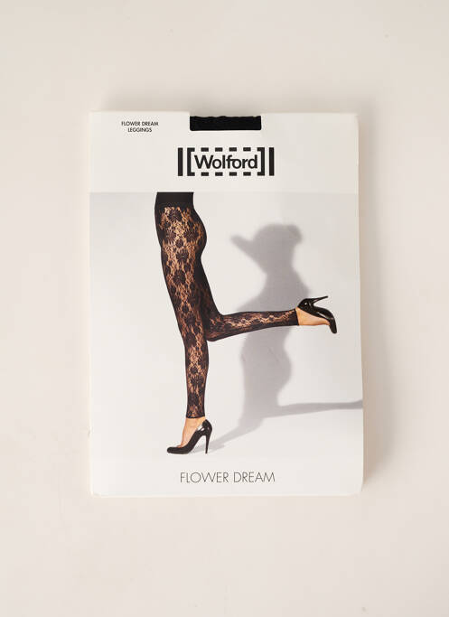 Collants noir WOLFORD pour femme