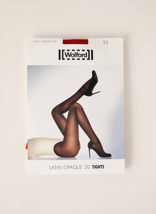 Collants rouge WOLFORD pour femme