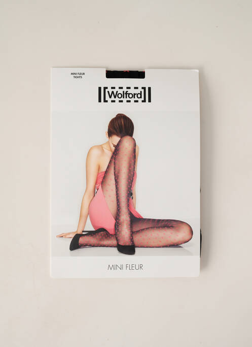 Collants noir WOLFORD pour femme