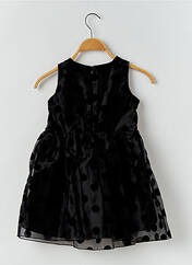 Robe mi-longue noir RORA pour fille seconde vue