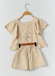 Ensemble beige RORA pour fille seconde vue