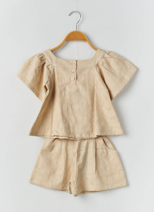 Ensemble beige RORA pour fille