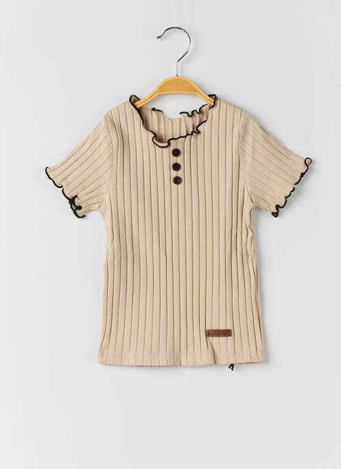 Top beige RORA pour fille