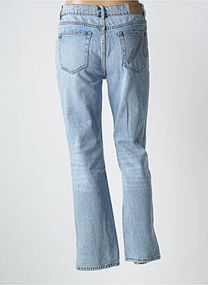 Jeans coupe droite taille haute taille haute bleu NAGEV femme