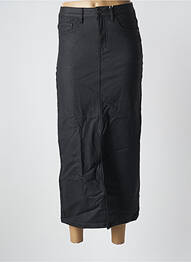 Jupe longue coupe droite noir ONADO femme