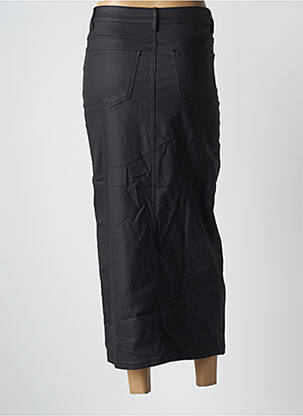 Jupe longue coupe droite noir ONADO femme
