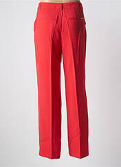 Pantalon droit rouge LES P'TITES BOMBES pour femme seconde vue