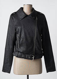 Veste casual col tailleur noir LES P'TITES BOMBES femme