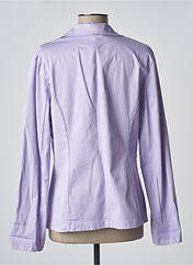 Blazer violet MARGOT pour femme seconde vue