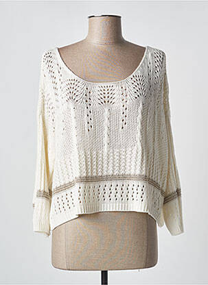 Pull beige PAKO LITTO pour femme