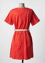 Robe courte orange PAKO LITTO pour femme seconde vue