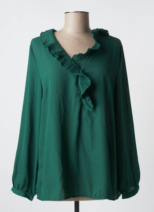 Blouse vert CHRISTY pour femme